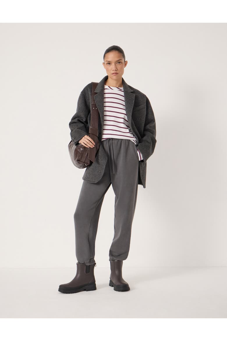 Matilda Raglan Stripe Top, Alternate, color, Wine Red