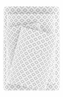 HOMESPUN HOME SPUN Premium Ultra Soft Polaris Pattern 4-Piece Bed Sheet Set