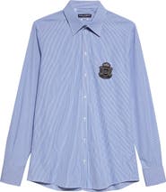 Dolce&Gabbana Striped Marini Button-Up Shirt