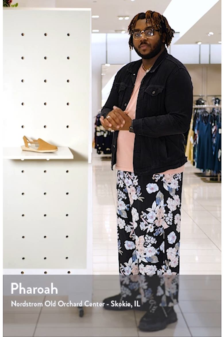 'Nelly' Slingback Wedge Sandal video