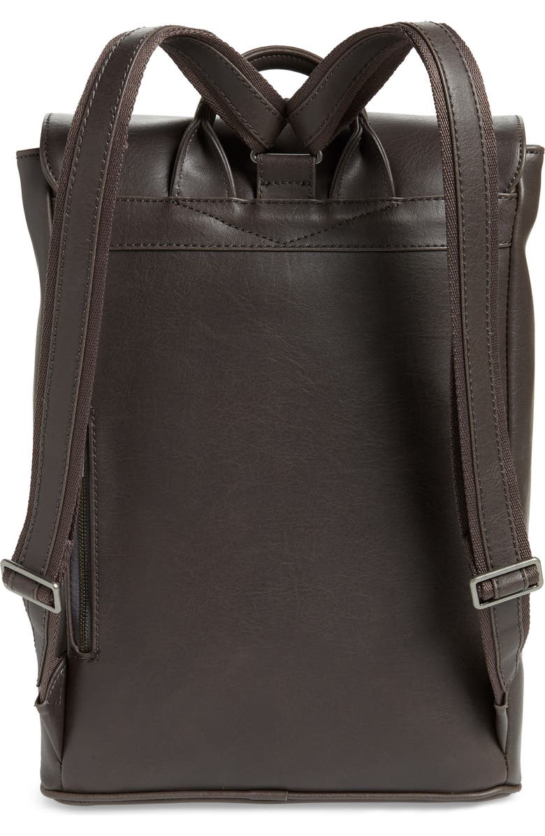 Matt & Nat 'Fabi' Faux Leather Laptop Backpack, Alternate, color,