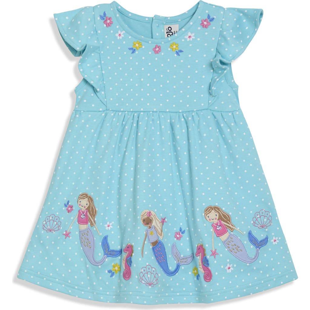Jojo Maman Bébé Jojo Maman Bebe Mermaid Appliqué Cotton Sundress