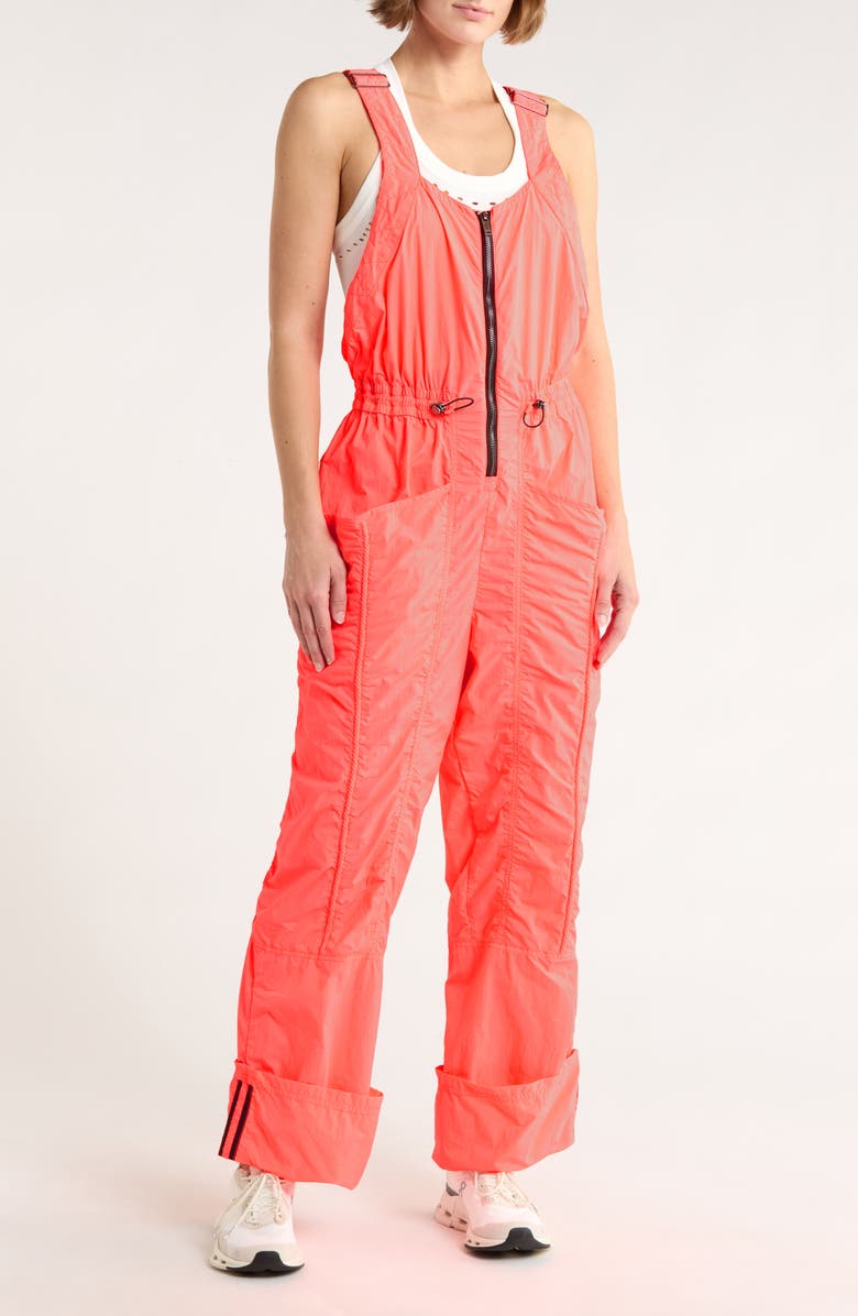 Free People Uphill Jumpsuit, Main, color, Burnt Orange