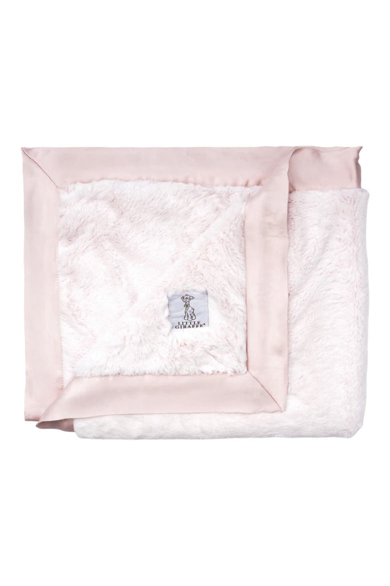 Luxe Baby Blanket, Main, color, PINK