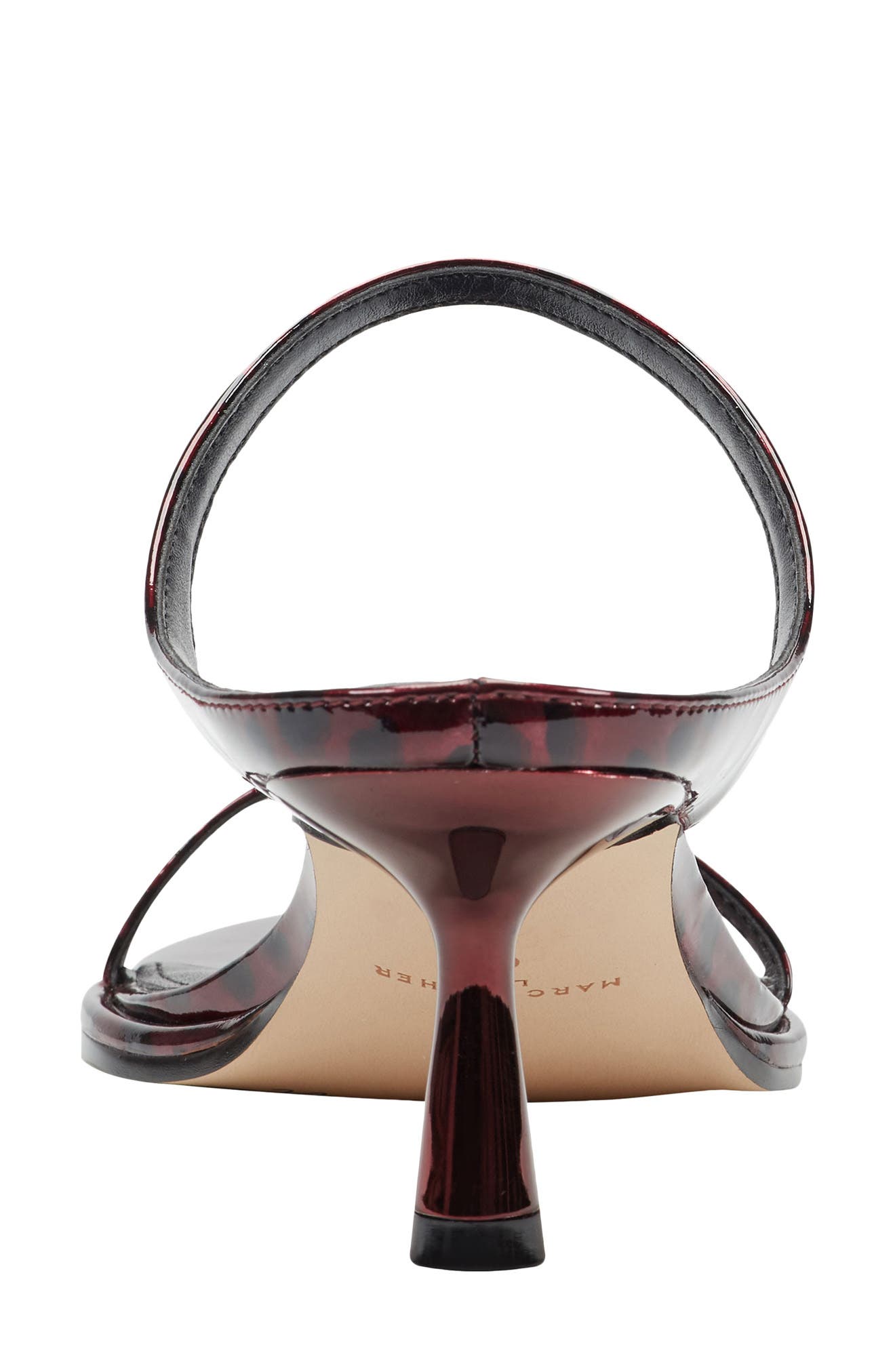 Marc Fisher LTD Alonde Slide Sandal, Alternate, color, Dark Red 2