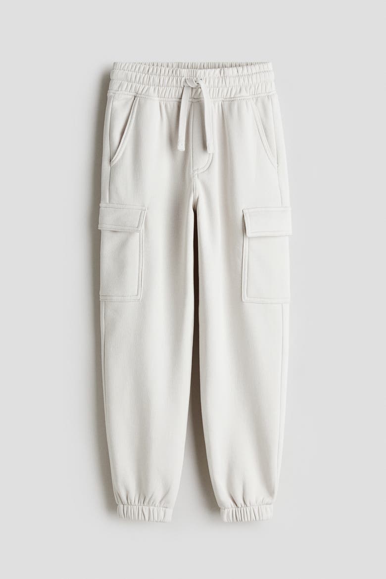 Cargo joggers, Main, color, Light gray