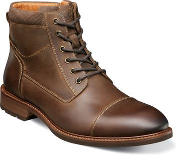 Florsheim Chalet Leather Cap Toe Boot (Men) | Nordstromrack display picture 1