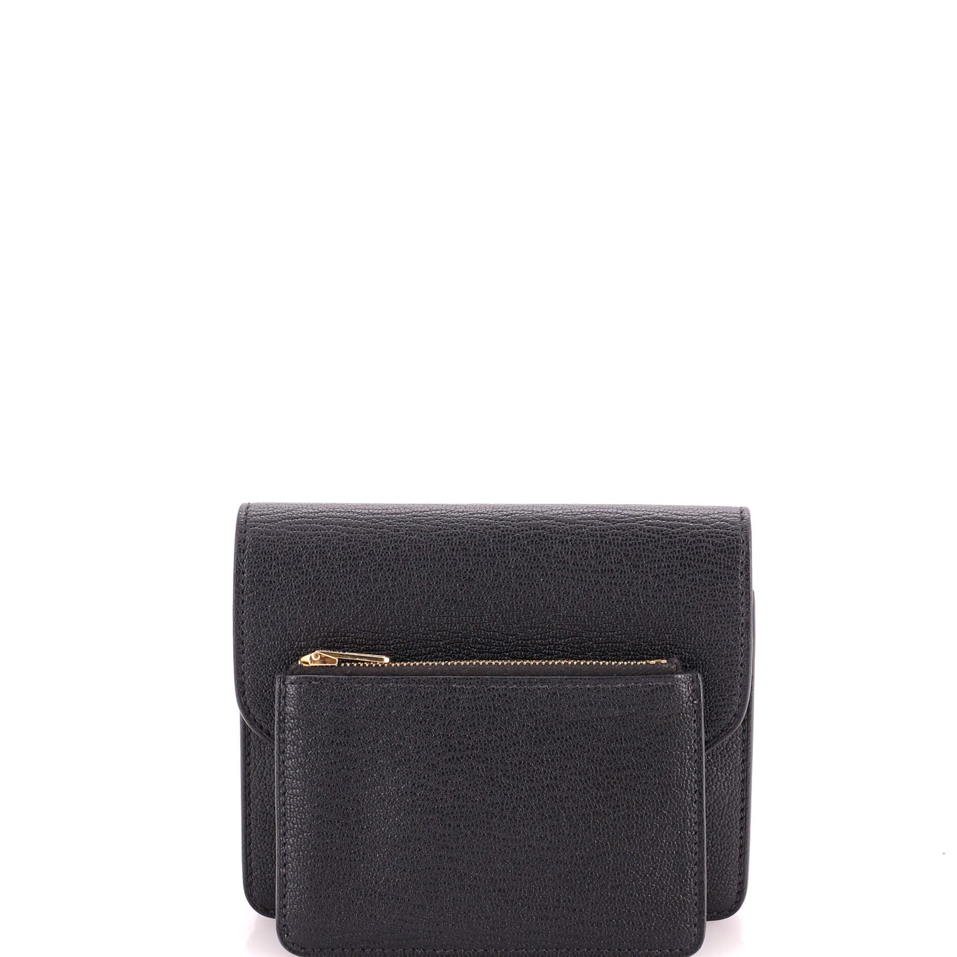 Roulis Slim Wallet Chevre Mysore, Alternate, color, Black