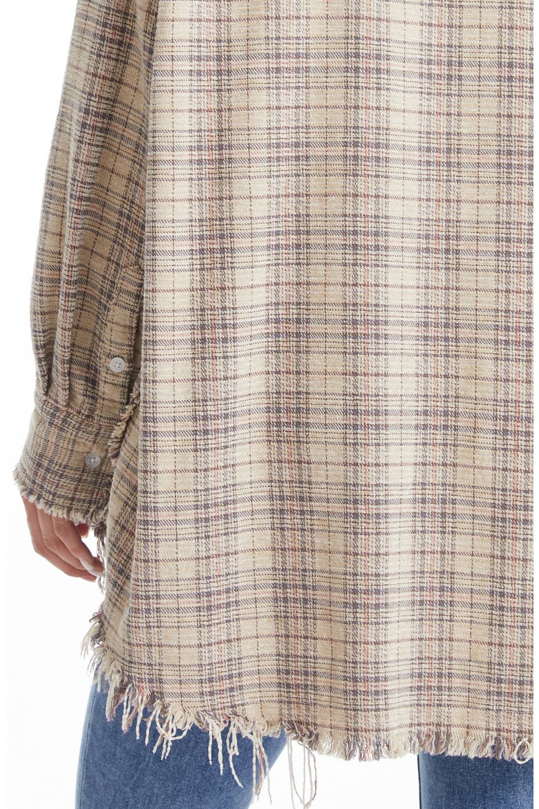 Plaid Cotton Shirt, Alternate, color, CATHERINE GRAY PATTERN
