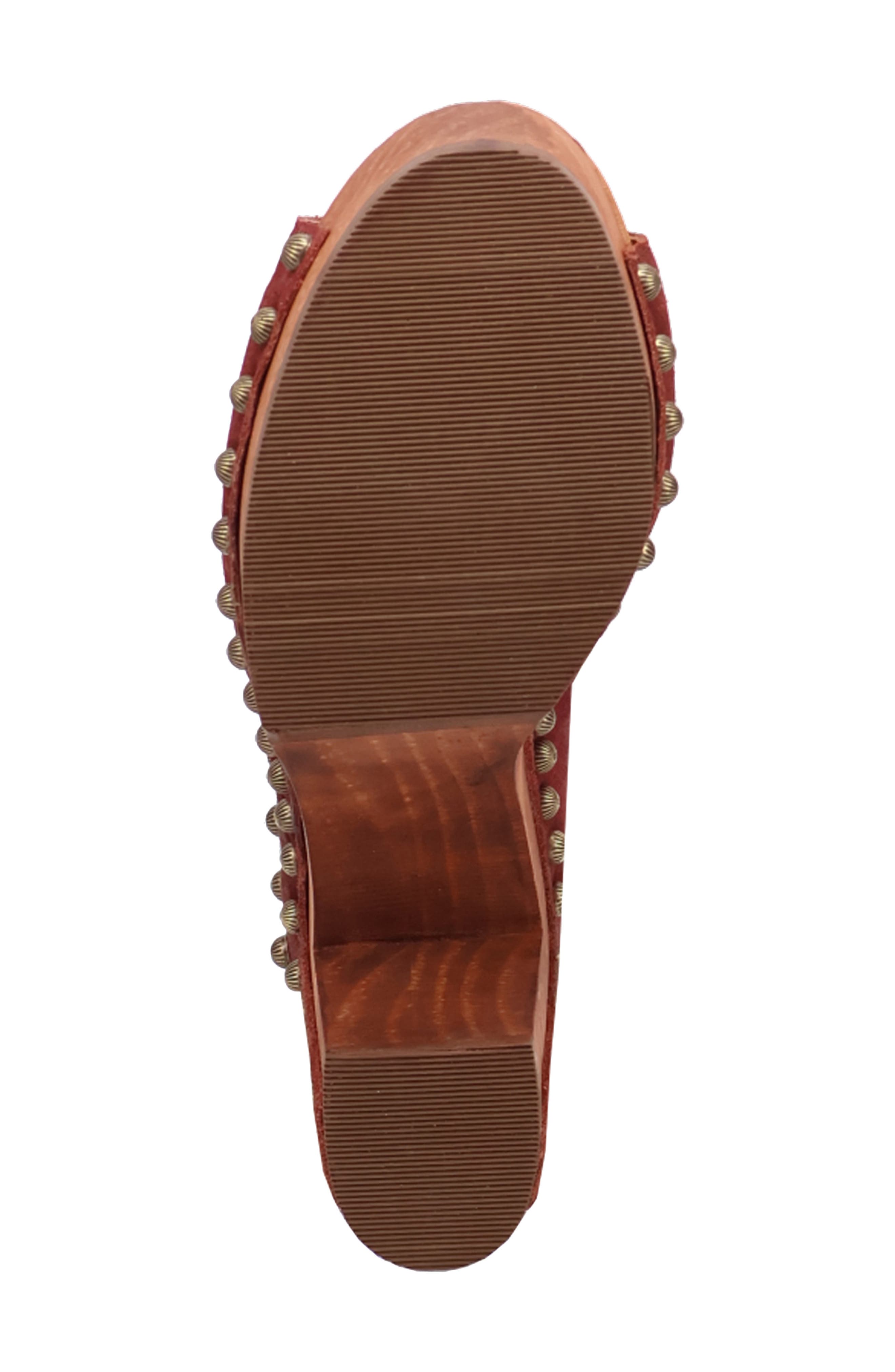 Echo Clog, Alternate, color, MERLOT