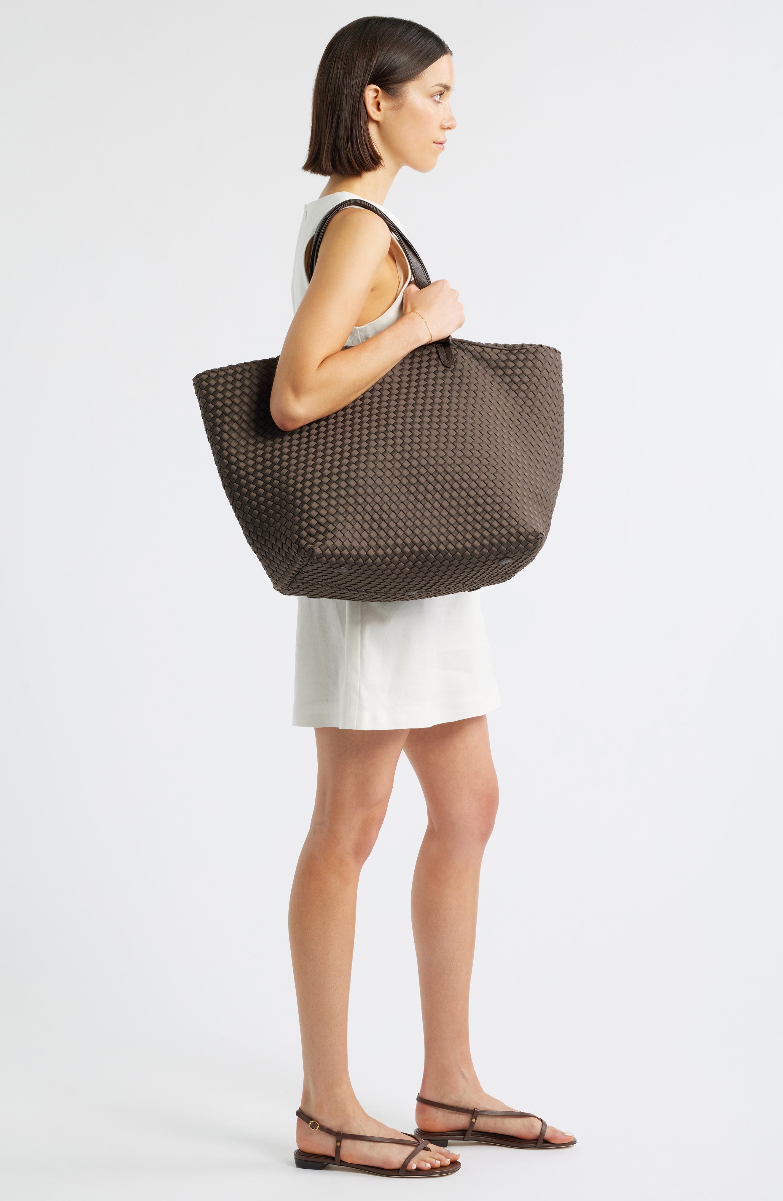 NAGHEDI Large Jet Setter Tote, Alternate, color, 