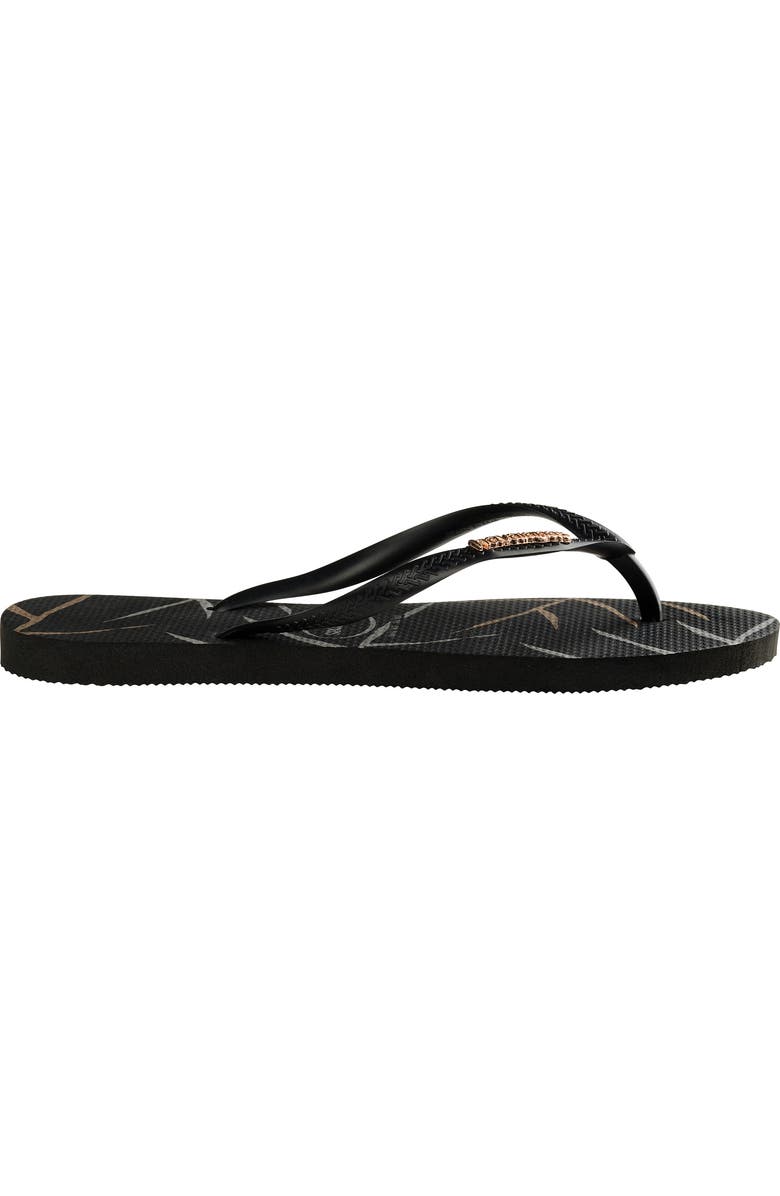 Havaianas Slim Logo Flip Flop, Alternate, color,