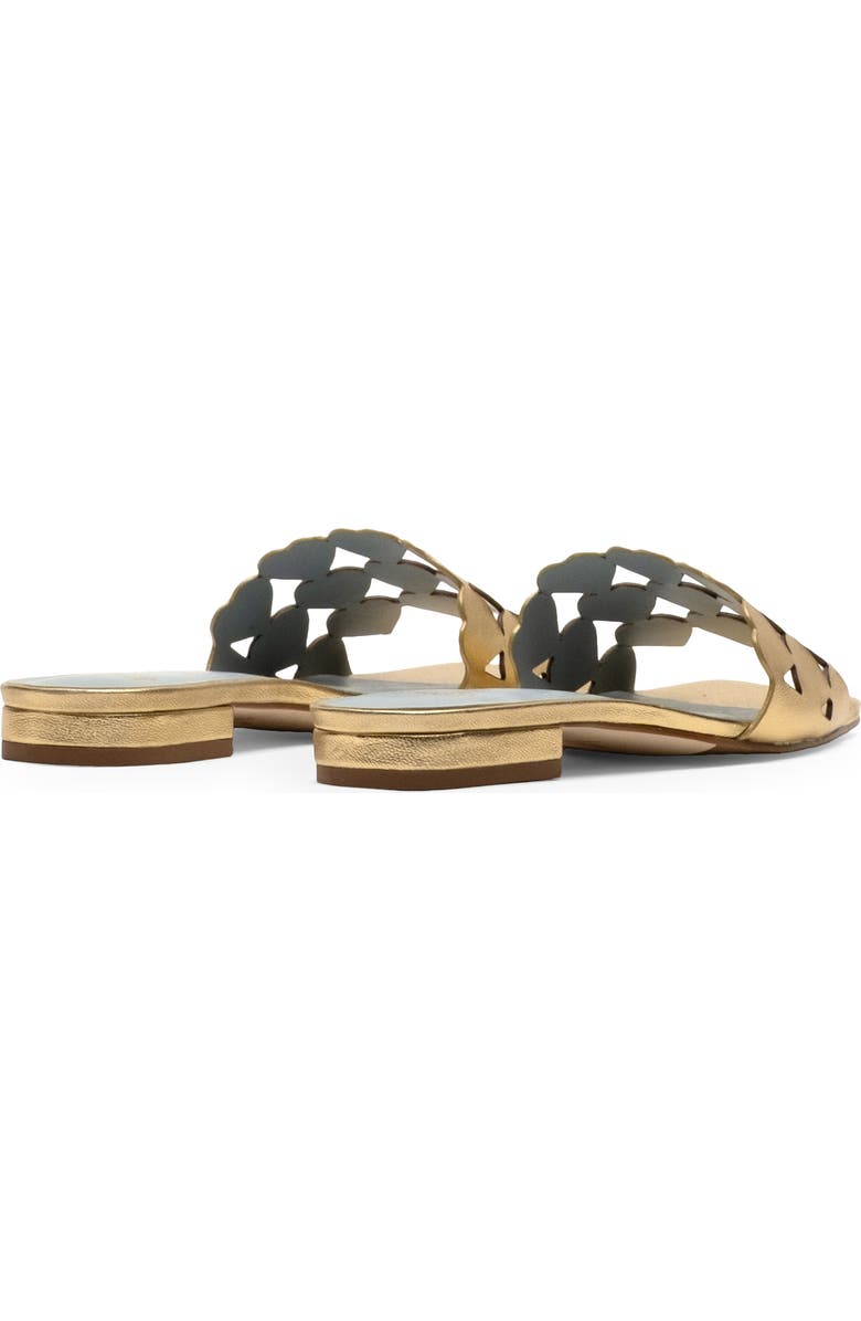 Frances Valentine Heart Slide Sandal, Alternate, color, Platino