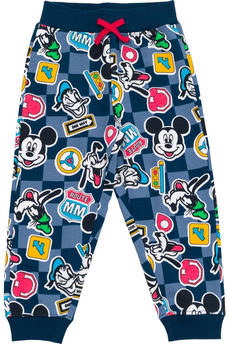 Mickey Mouse Fleece 2-piece Hoodie And Pants Set, Alternate, color, Mickey Friends Navy