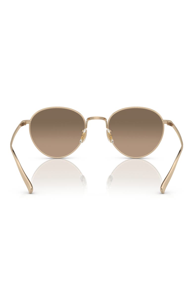 49mm Small Polarized Phantos Sunglasses, Alternate, color, GOLD