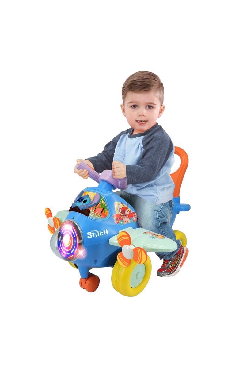 Kiddieland Activity Plane, Stitch Disney, Alternate, color, Multicolored