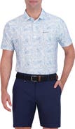 Ben Sherman Collage Print Stretch Tech Polo