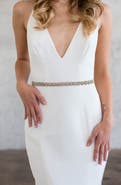 Brides & Hairpins Calista Swarovski Crystal Sash