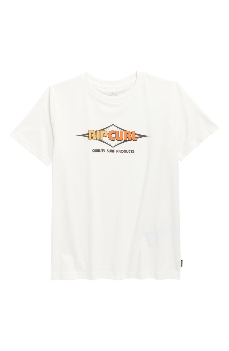 Rip Curl Kids' Surf Revival Graphic T-Shirt, Main, color, Bone