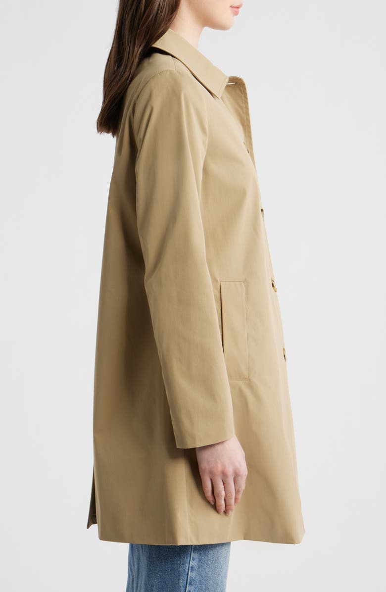 Lauren Ralph Lauren Crested Hooded Coat, Alternate, color, Birch Tan