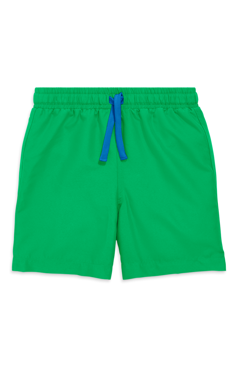 Primary Kids Swim Trunk, Main, color, Green Apple