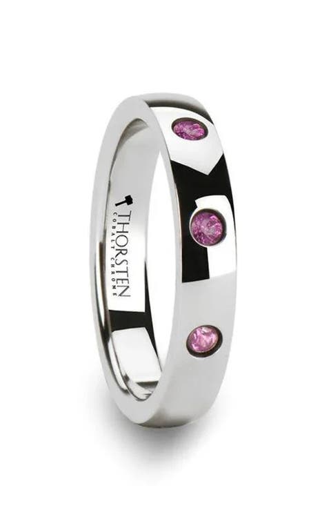 Diana Domed Tungsten Wedding Band