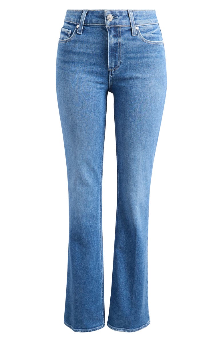 PAIGE Laurel Canyon High Waist Bootcut Jeans, Alternate, color, Tarnished