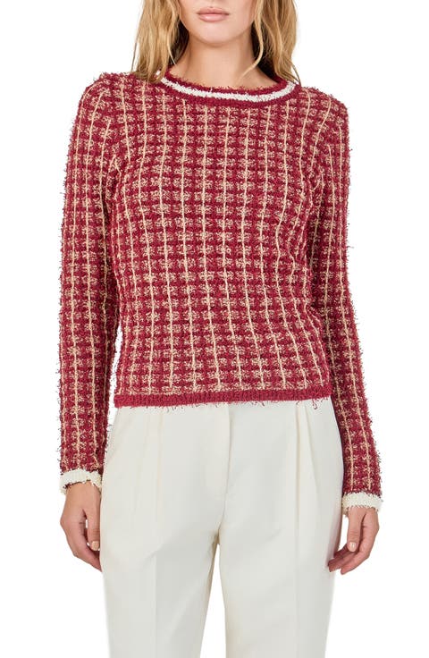 Texture Check Sweater
