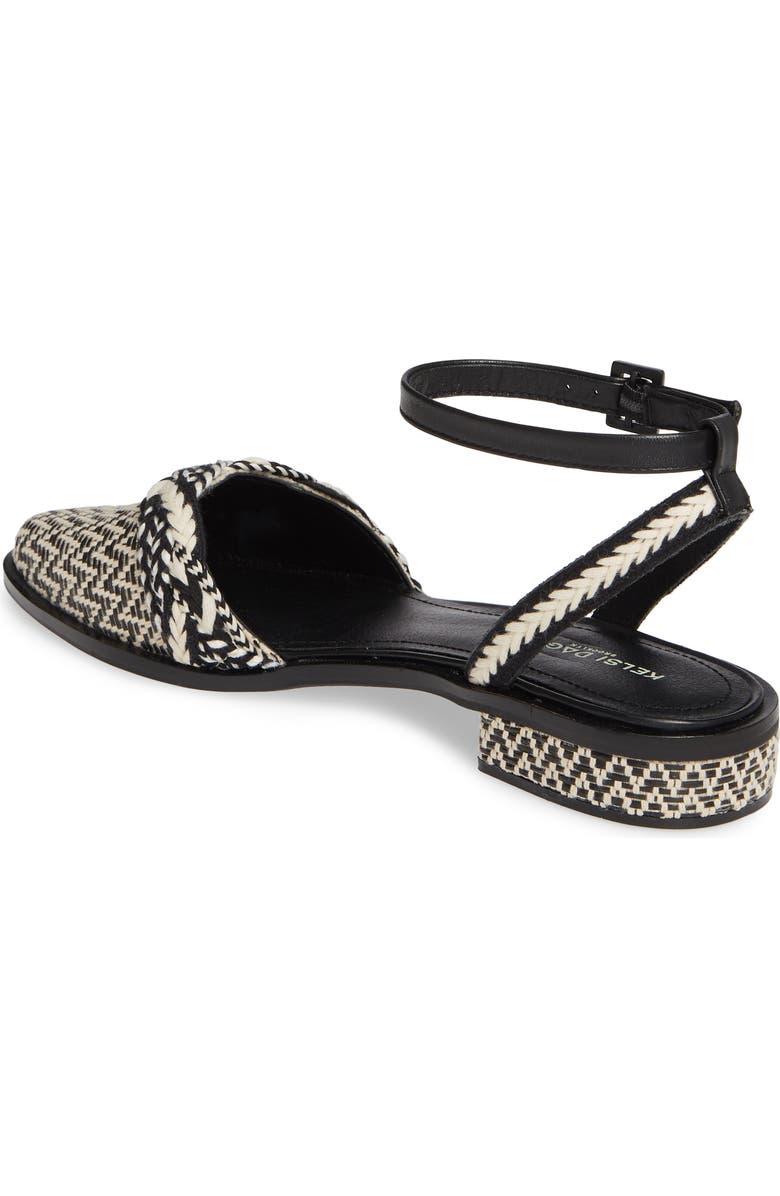 Kelsi Dagger Brooklyn Annalese Ankle Strap Flat, Alternate, color,