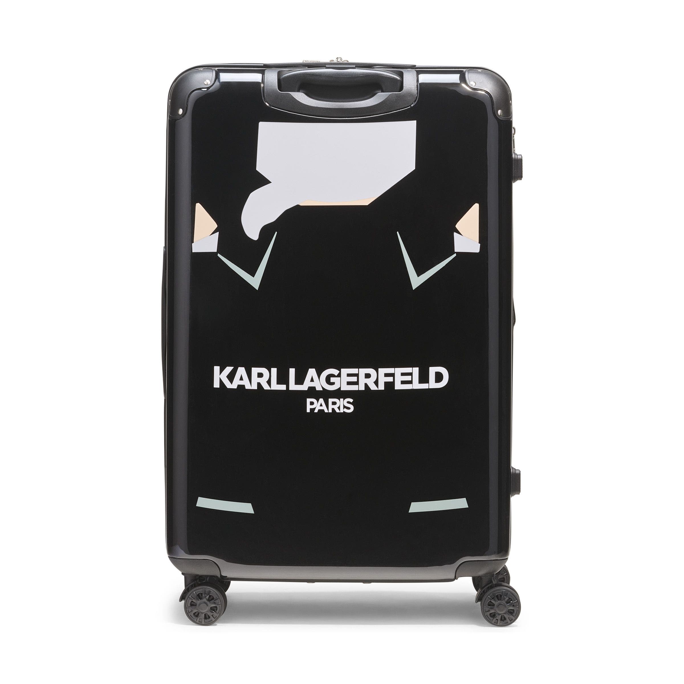 KARL LAGERFELD Karl in A Box Upright Suitcase, Alternate, color, 