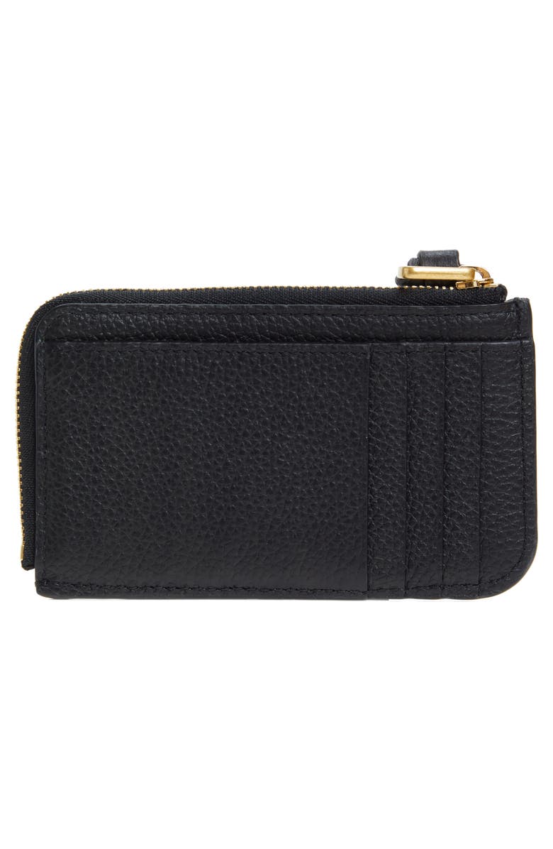 Chloé Marcie Leather Zip Card Case, Alternate, color, 