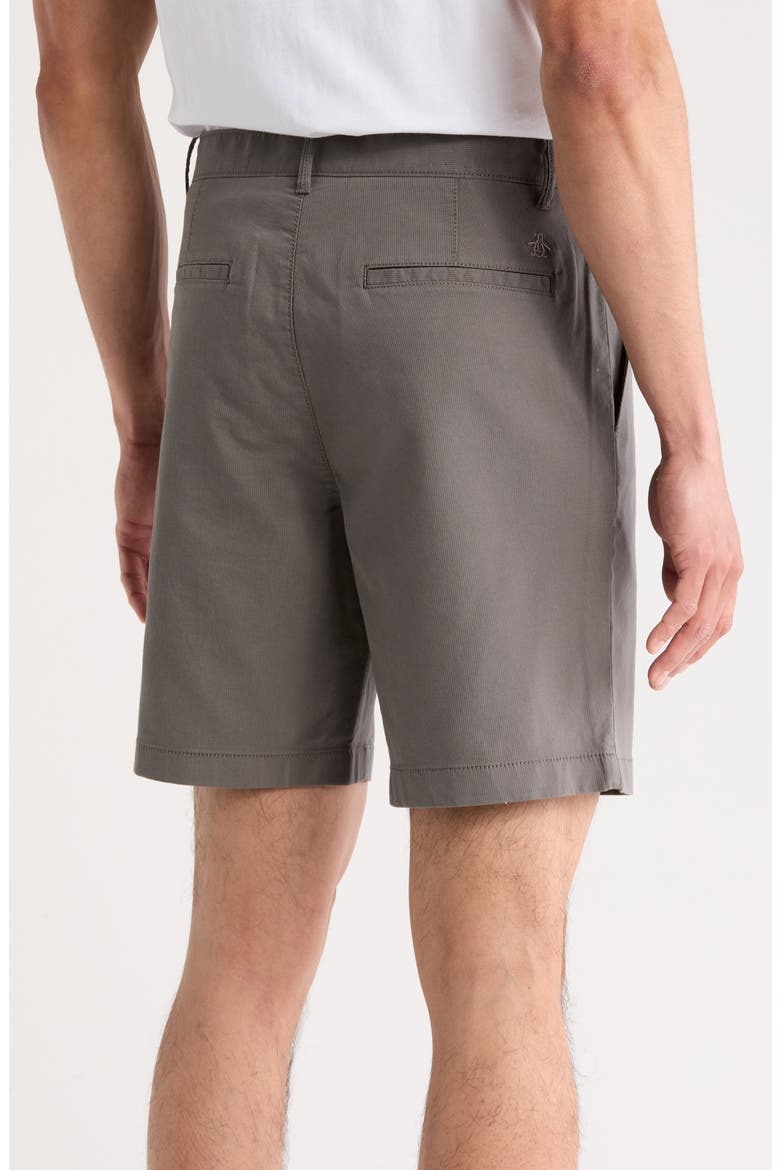 9 Stretch Bedford Shorts, Alternate, color, CASTLEROCK