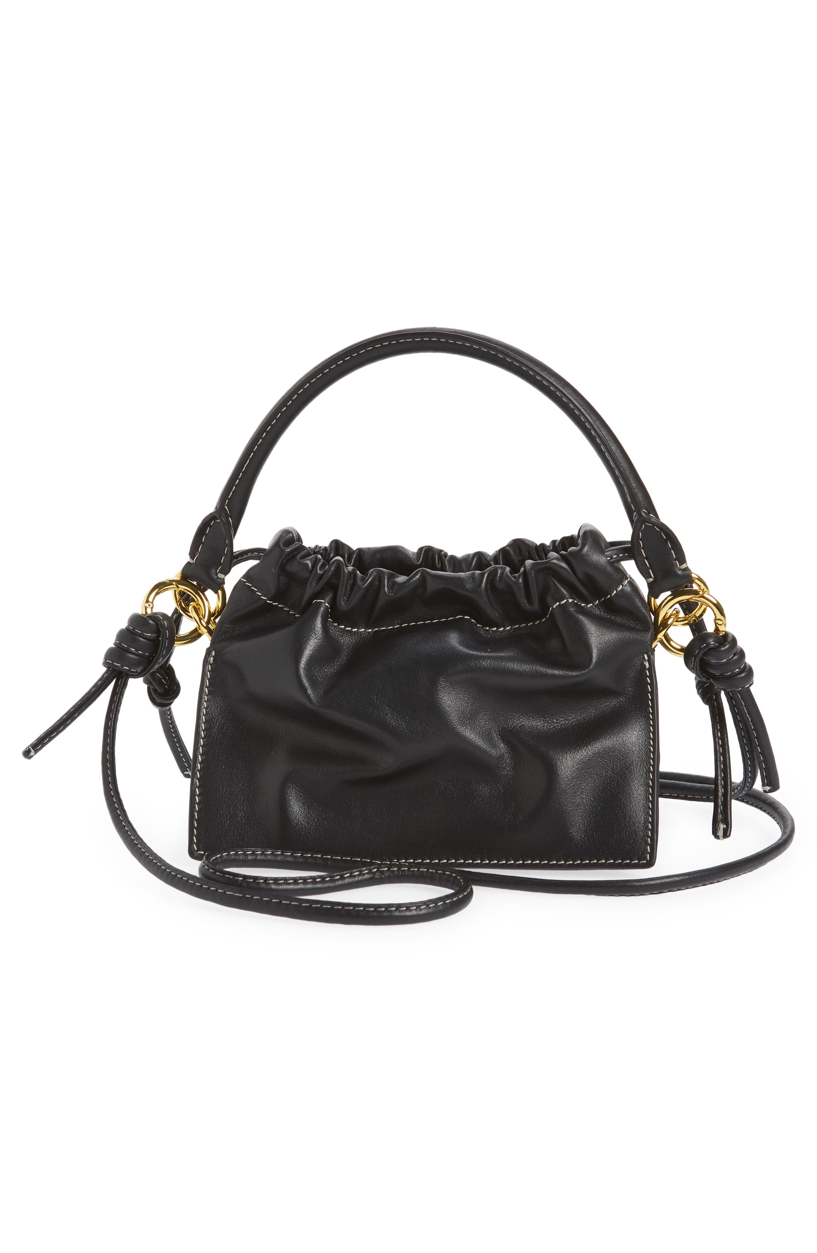 Yuzefi Mini Bom Leather Handbag, Alternate, color, 