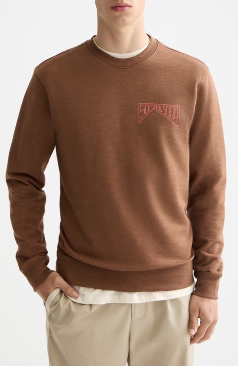Logo Graphic Crewneck Sweatshirt