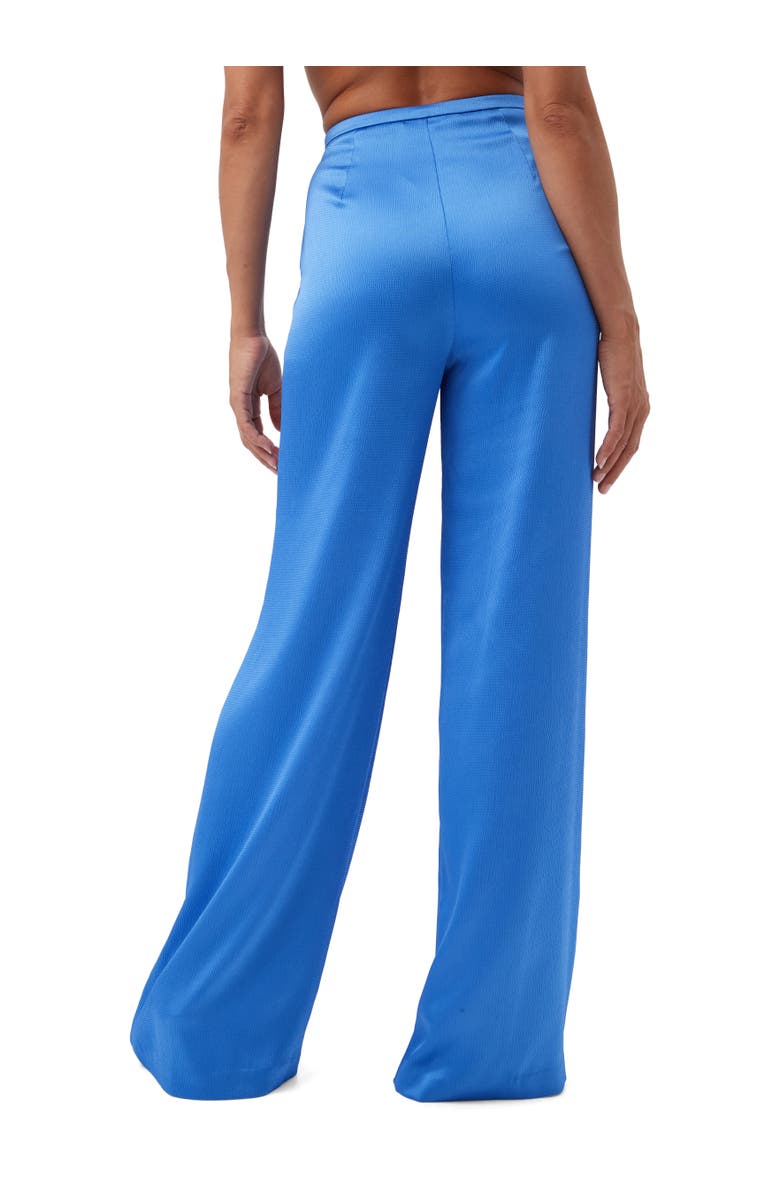 Trina Turk Tavia Wide Leg Satin Pant, Alternate, color, 