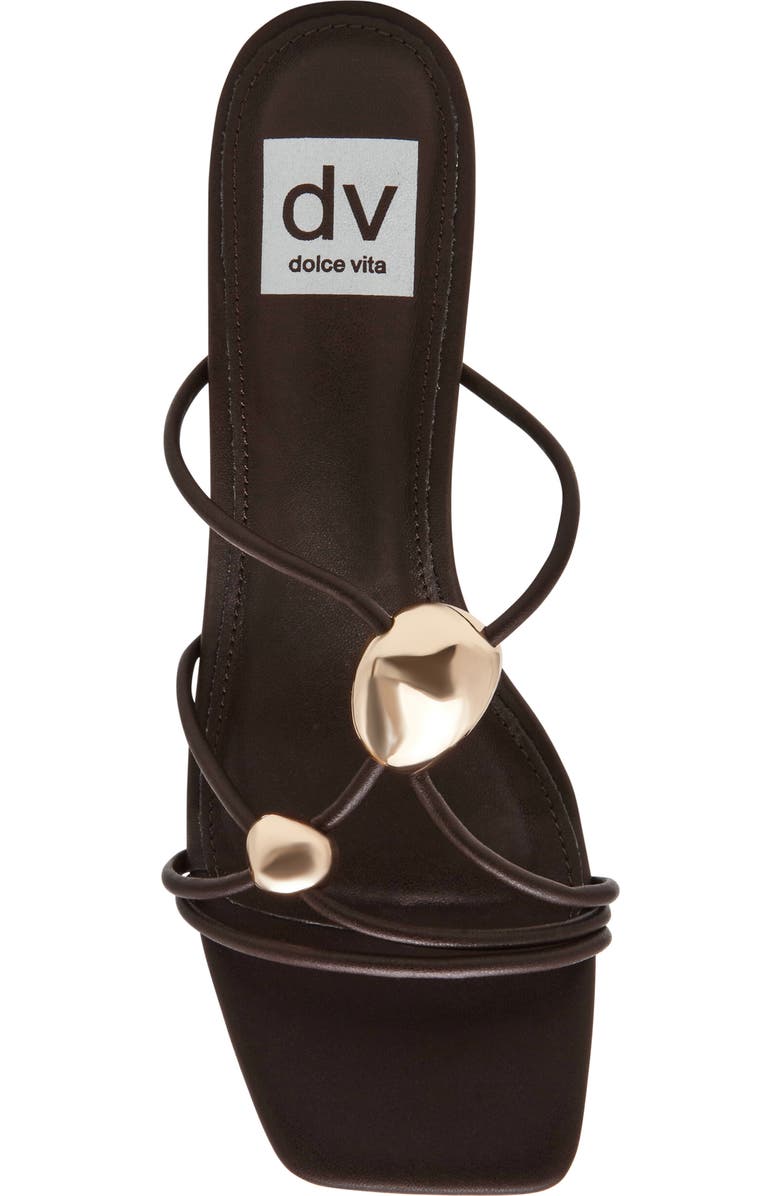 DV by Dolce Vita Leesha Slide Sandal, Alternate, color, Brown