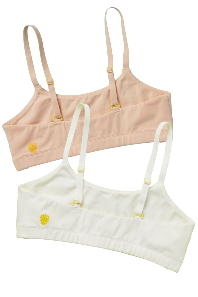 Pipit Pima Cotton Bra 2PK, Alternate, color, Earth