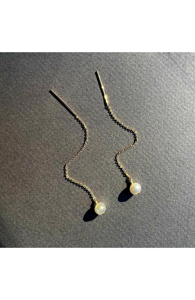 Astor & Orion Paloma Pearl Threaders, Alternate, color, Gold