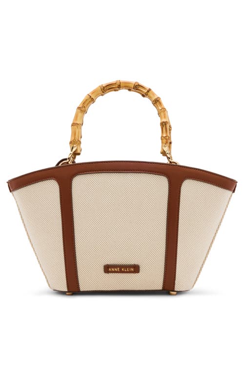 Anne Klein Midi Satchel With Pouch
