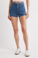 HIDDEN JEANS High Waist Cutoff Denim Shorts