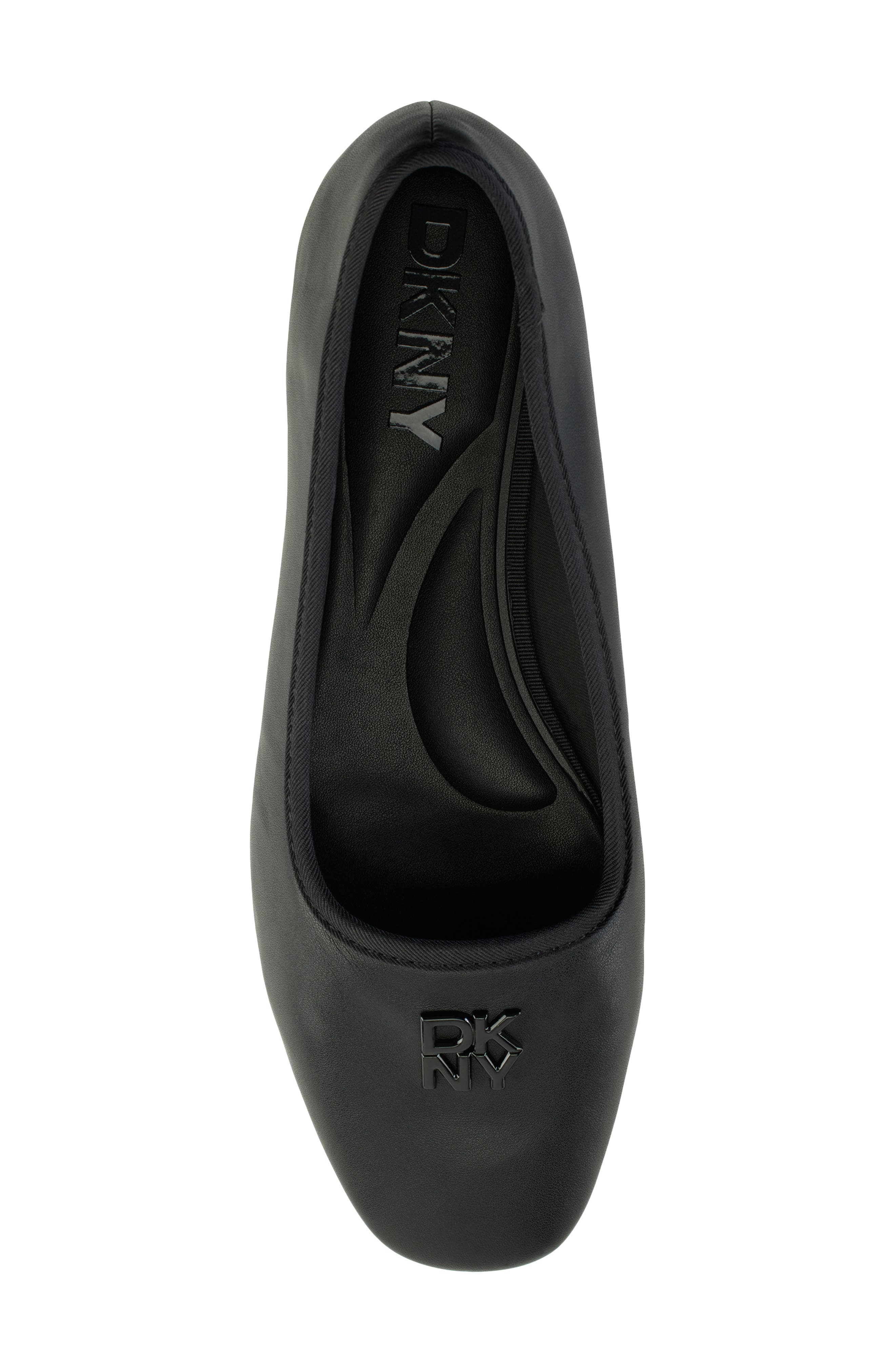DKNY Daine Ballet Flat, Alternate, color, Black