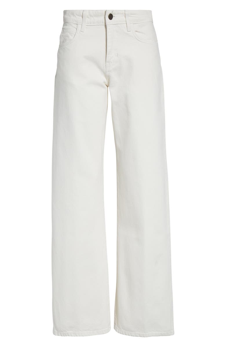 NACKIYÈ Uptown Cotton Denim Straight Leg Jeans, Alternate, color, Kaimak