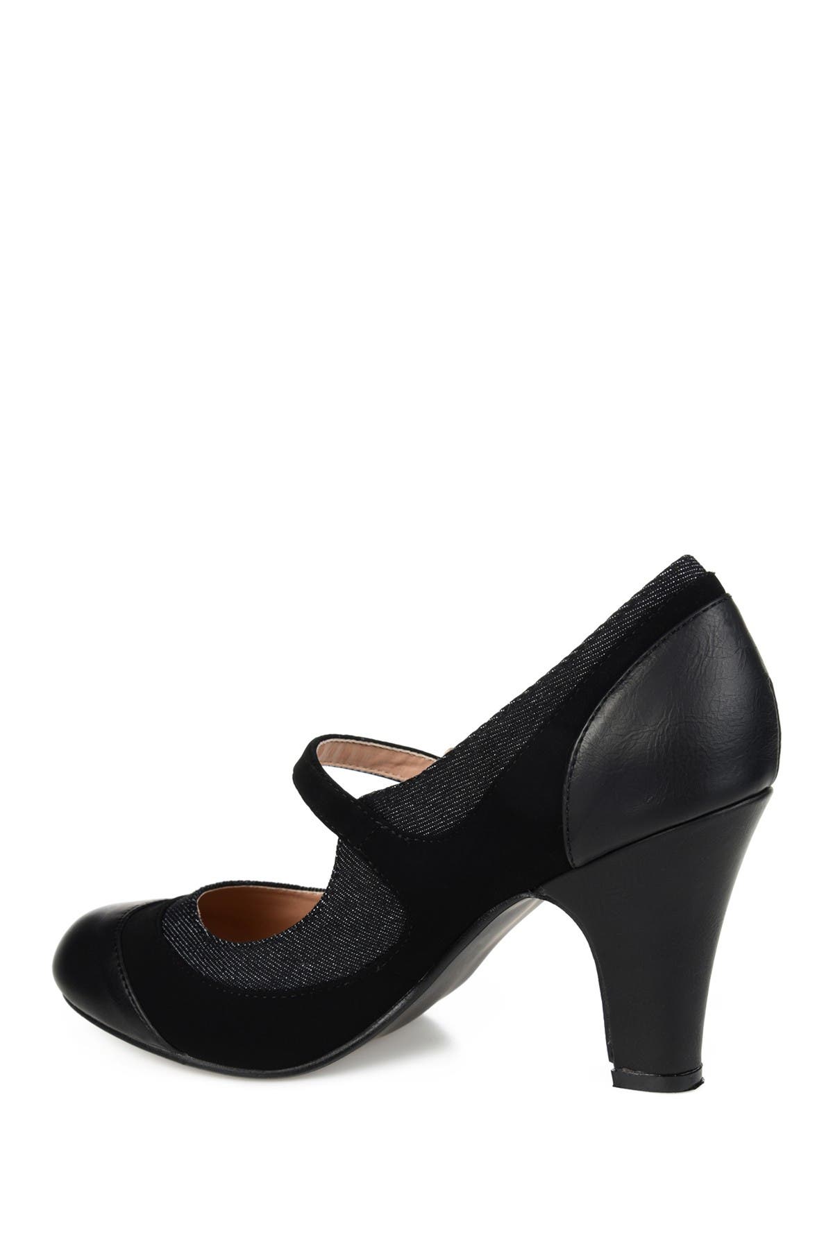 Journee Collection JOURNEE Siri Mary Jane Pump, Alternate, color, Black