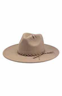 Wide Brim Felt Panama Hat