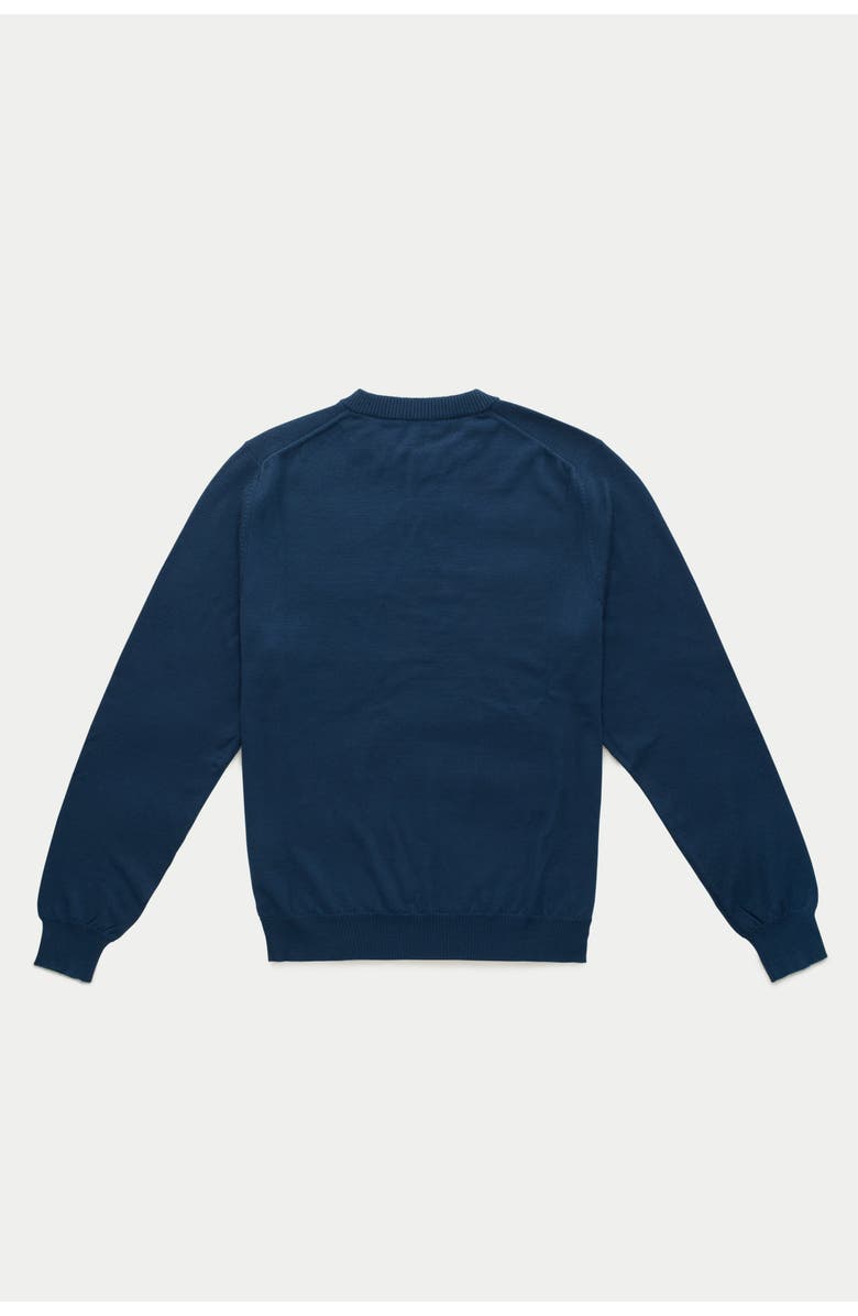 Wolf Vs. Goat (WvG) Wool Crewneck Sweater, Alternate, color, Ardesia