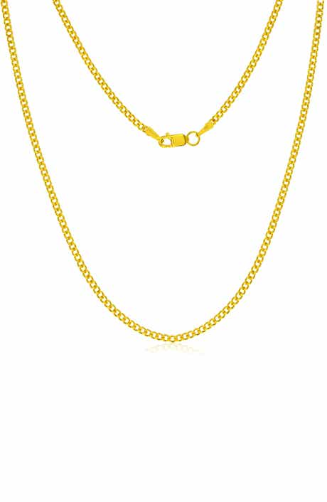 14k Gold Fill Cuban Chain Necklace