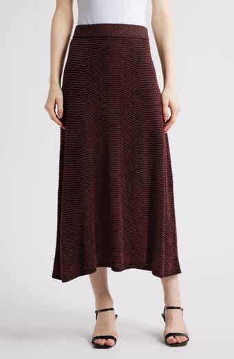 NIC+ZOE Pixel Knit Midi Skirt