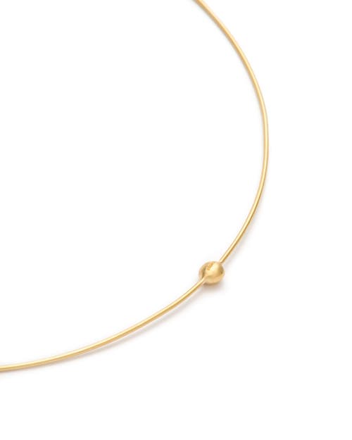 Eloise Jewelry Women's Blue Moon Necklace Sapphire In Gold