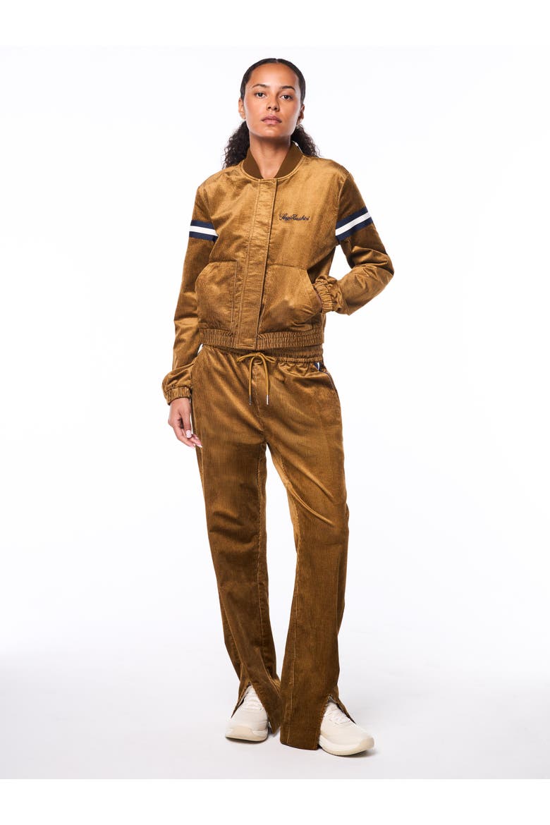 Women's Cordurato Track Pant, Alternate, color, BRONZE BROWN