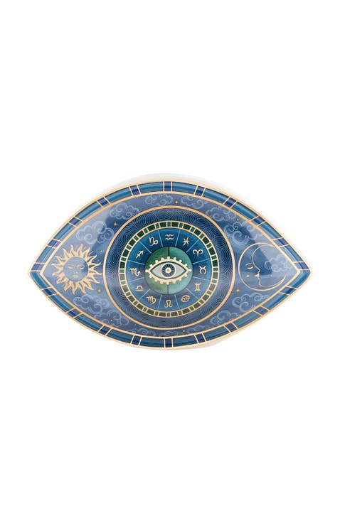 Celestial Unity - Evil Eye Zodiac Ceramic Statue